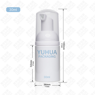 empaquetado facial de la espuma del producto para el cuidado de la piel plástico de la botella de la bomba 30ml