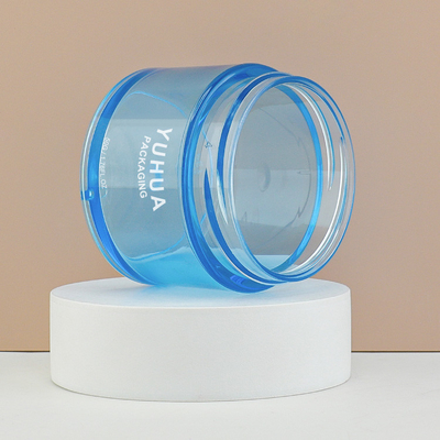 Tarro de encargo de la crema del ojo de la cara de la mantequilla del cuerpo del animal doméstico 50g con la pared gruesa de la tapa