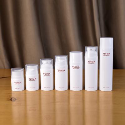 Botellas privadas de aire del envase de plástico de 30ml 200ml para la loción poner crema del aceite