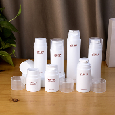 Botellas privadas de aire del envase de plástico de 30ml 200ml para la loción poner crema del aceite