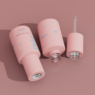 El dropper de lujo modificado para requisitos particulares del suero del logotipo 30ml embotella para el empaquetado de Skincare