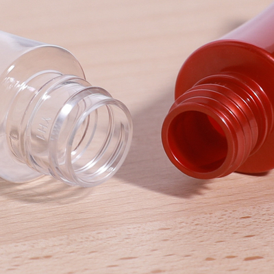 Servicio OEM ODM Con forma única Botella de loción de plástico de 30 ml para champú y desinfectante para manos