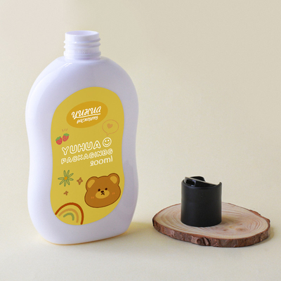 Botellas de champú y acondicionador vacías de plástico de color personalizado de 200 ml