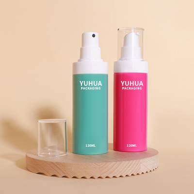 Botella de pulverización de plástico para agua tonificante para el cuerpo de 120 ml.