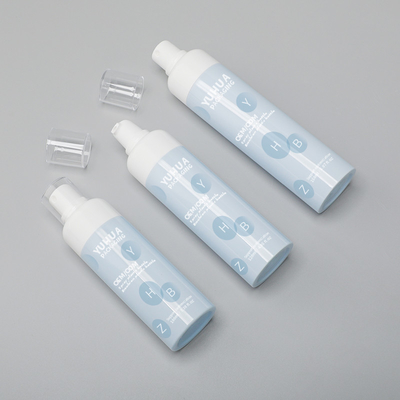 Botella de pulverización de plástico de 100 ml 120 ml Contenedor Botellas de prensa para niebla fina Perfume hidratante de riego