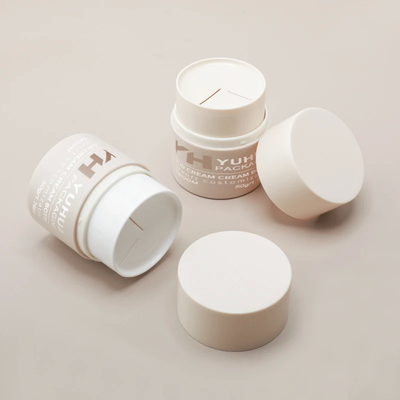50 g de crema para el cuidado de la piel de plástico de PP envases de plástico para cosméticos con impresión congelada