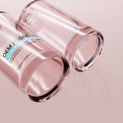 OEM ODM Botellas de vidrio de loción para la loción corporal loción hidratante suero de aceite de cara tonificante botella de vidrio cosmético