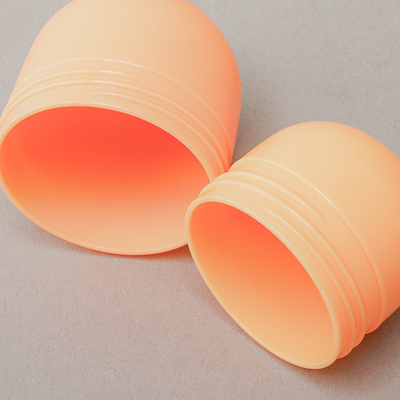 Logotipo personalizado Impreso envases de plástico frascos para mantequilla corporal y crema facial