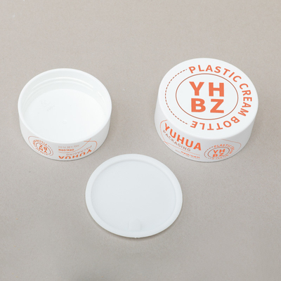 Por mayor Logotipo personalizado Impreso Jarrones de embalaje de plástico para mantequilla corporal y crema facial