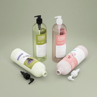 Botella de bomba de espuma redonda La solución definitiva para el champú Gel de ducha y jabón para manos líquido