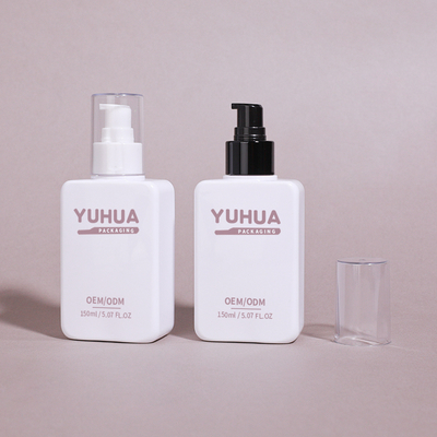 Botellas de loción de plástico personalizadas para soluciones de embalaje claras y duraderas