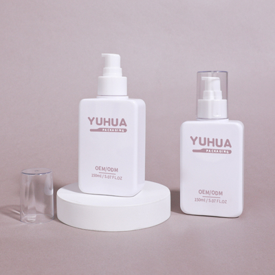 Botellas de loción de plástico personalizadas para soluciones de embalaje claras y duraderas