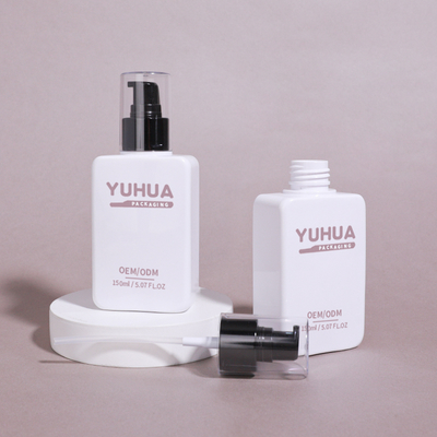 Botellas de loción de plástico personalizadas para soluciones de embalaje claras y duraderas