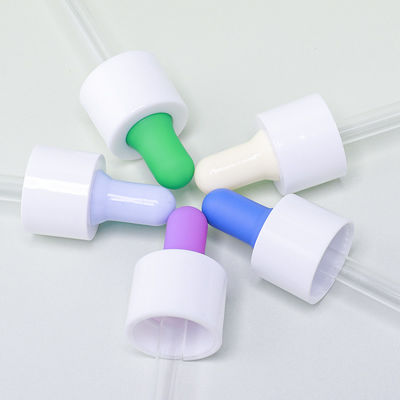 Impresión del logotipo Botellas de goteador de suero PET de 50 ml para aceites esenciales y cuidado de la piel