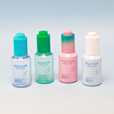 Botella redonda de suero de aceite con logotipo según los requisitos del cliente