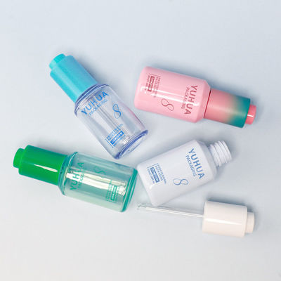 Botella redonda de suero de aceite con logotipo según los requisitos del cliente