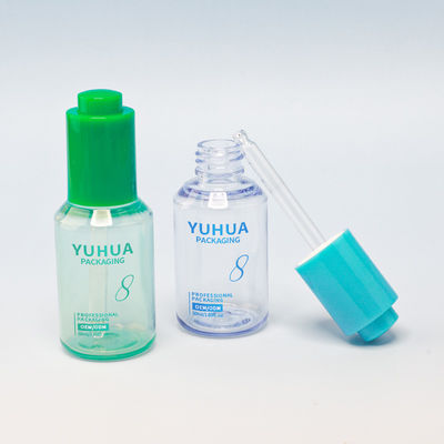 Botella redonda de suero de aceite con logotipo según los requisitos del cliente