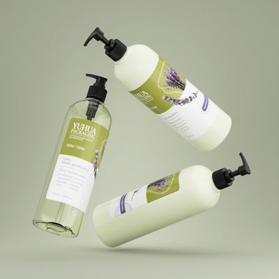1000ML Luxury Eco-Friendly Plastic Pump Bottle for Shampoo Conditioner with Lotion Pump