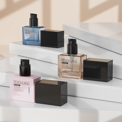 Envases de Cuidado de la Piel de Diseño Personalizado Transparentes y de 25 ml de Capacidad para Productos