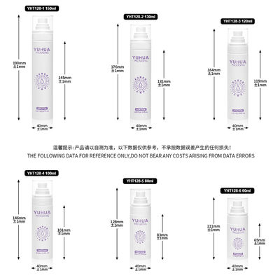 Botella de pulverización PET personalizada de 130 ml de capacidad diseñada con características fáciles de usar que mejoran la facilidad y la eficiencia de operación