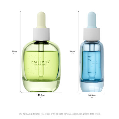 Botellas cuentagotas de suero de vidrio para el cuidado facial de la piel ODM OEM, adecuadas para las necesidades del cliente minorista y profesional en la industria de la belleza