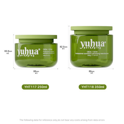 ODM OEM aceptado Jarras de embalaje de plástico Logotipo personalizado según sus necesidades de acuerdo con las necesidades del cliente en varios tamaños y formas