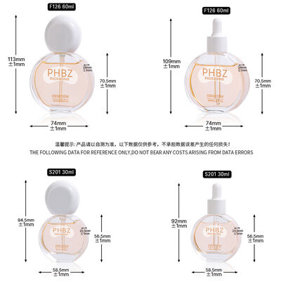 SGS Certified Oil Serum Bottle 30ml Capacity Perfect for Essential Oils Skincare Serum Packaging Leak Proof and Reusable