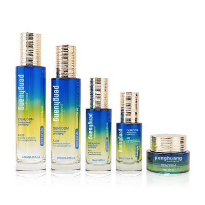 Set de Empaques Cosméticos Recubiertos Soluciones de Empaque Redondo Personalizado que Brindan Presentación Elegante y Protección para Cosméticos