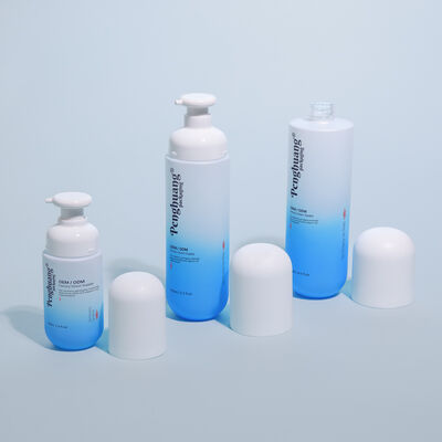 Envases cosméticos Conjunto con botellas cosméticas de vidrio botellas de crema con tapa dorada botellas de loción envases personalizables y tamaños múltiples