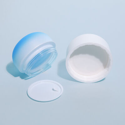 Envases cosméticos Conjunto con botellas cosméticas de vidrio botellas de crema con tapa dorada botellas de loción envases personalizables y tamaños múltiples