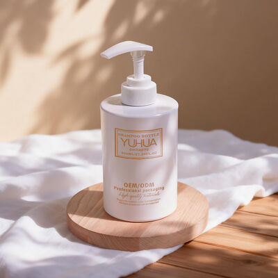 Customizable Plastic Packaging Bottles for Cosmetic Including Toner Lotion Serum with Cylinder Shape and Screw Cap Closure