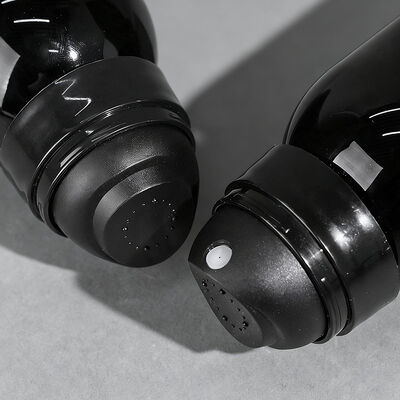 Botella cosmética de PET de 200 ml optimizada para el envasado de champú, que combina propiedades de material ligero y resistente