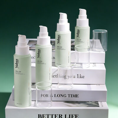 Botellas de plástico personalizables y ecológicas con alta resistencia al impacto para líquidos cosméticos