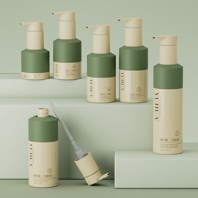 Botella pulverizadora compacta y de plástico, perfecta para lociones cosméticas, cremas, sérums capilares y aceites, con cierre seguro de tapón de rosca