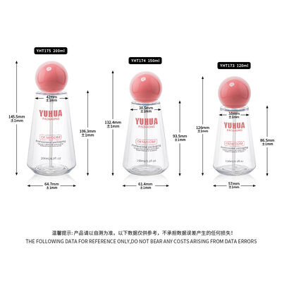 20 cm de altura Para una botella de spray PET de 500 ml que ofrece 20 410 de tamaño de cuello compatible con múltiples tapas de pulverización y opciones de disparador