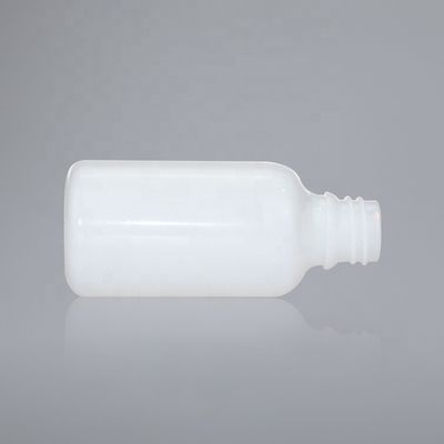Botella de cristal blanca cosmética de alta calidad del dropper de la botella 30ml del dropper de la porcelana