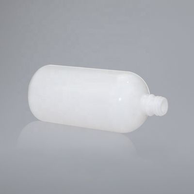 Botella de vidrio blanca del dropper del aceite de la ronda 200ml con el casquillo de cristal del dropper