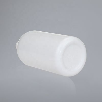 Botella de vidrio blanca del dropper del aceite de la ronda 200ml con el casquillo de cristal del dropper