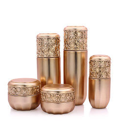Envases de empaquetado cosméticos 30g 50g de los tarros transparentes de la crema 40ml-120ml