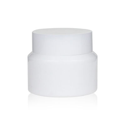 botella de la bomba de 30ml 50ml 100ml Opal Glass Bottle Refillable Ceramic