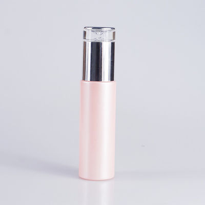 Botella cosmética de la bomba del vidrio rosado de la pintura 100ml 3.4oz para la loción del cuidado de piel