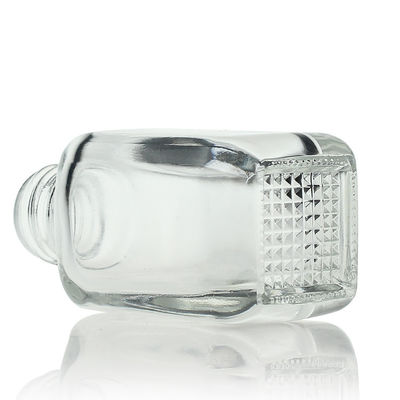 Frasco de suero para el rostro gotero de vidrio Cosmético de pestañas botella de suero de 30 ml proveedor de maquillaje para el aceite S028