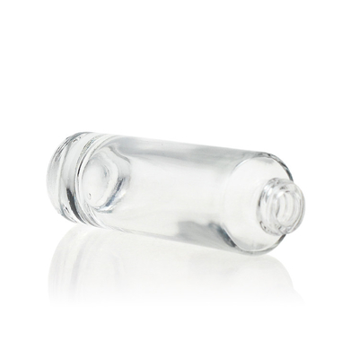 la bomba de cristal de la fundación líquida clara 30ml embotella el empaquetado cosmético