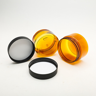 Envases de plástico PET de embalaje de crema con tapa de tornillo