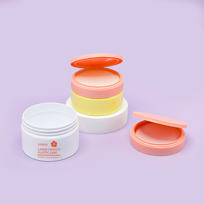 Envase plástico del tarro del tamaño grande con el precio 180ml 240ml 300ml de Flip Cover Sample Available Wholesale