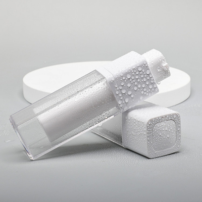 El envase de plástico privado de aire transparente embotella 15ml 30ml 50ml