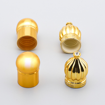 Belleza que empaqueta a Mini Glass Roll On Bottles 12ml para el perfume que empaqueta brillar de oro