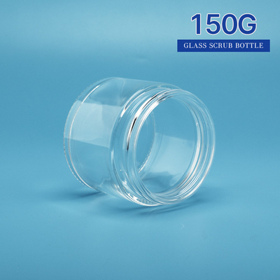 150g recicló la pantalla de cristal del tarro que imprimía el envase cosmético de cristal