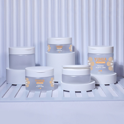 El envase de plástico reciclado del ANIMAL DOMÉSTICO sacude el empaquetado cosmético de 480g Skincare