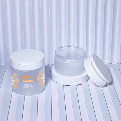 El envase de plástico reciclado del ANIMAL DOMÉSTICO sacude el empaquetado cosmético de 480g Skincare
